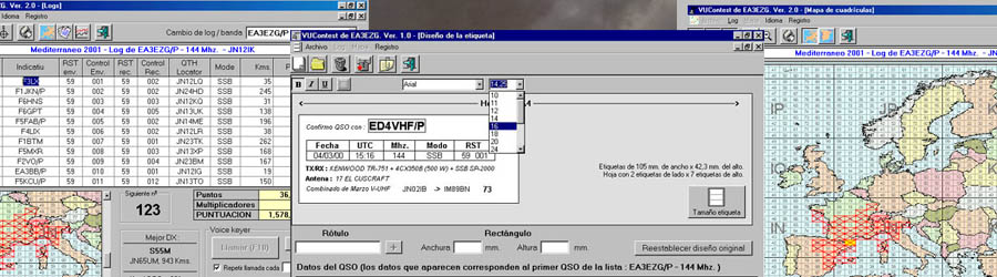 Software para concursos V-U-SHF por EA3EZG